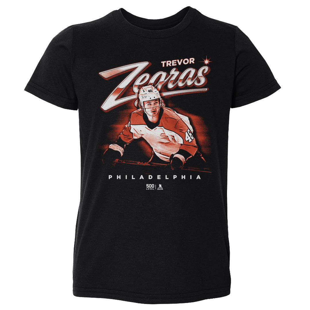 Trevor Zegras Philadelphia Bitmap WHT