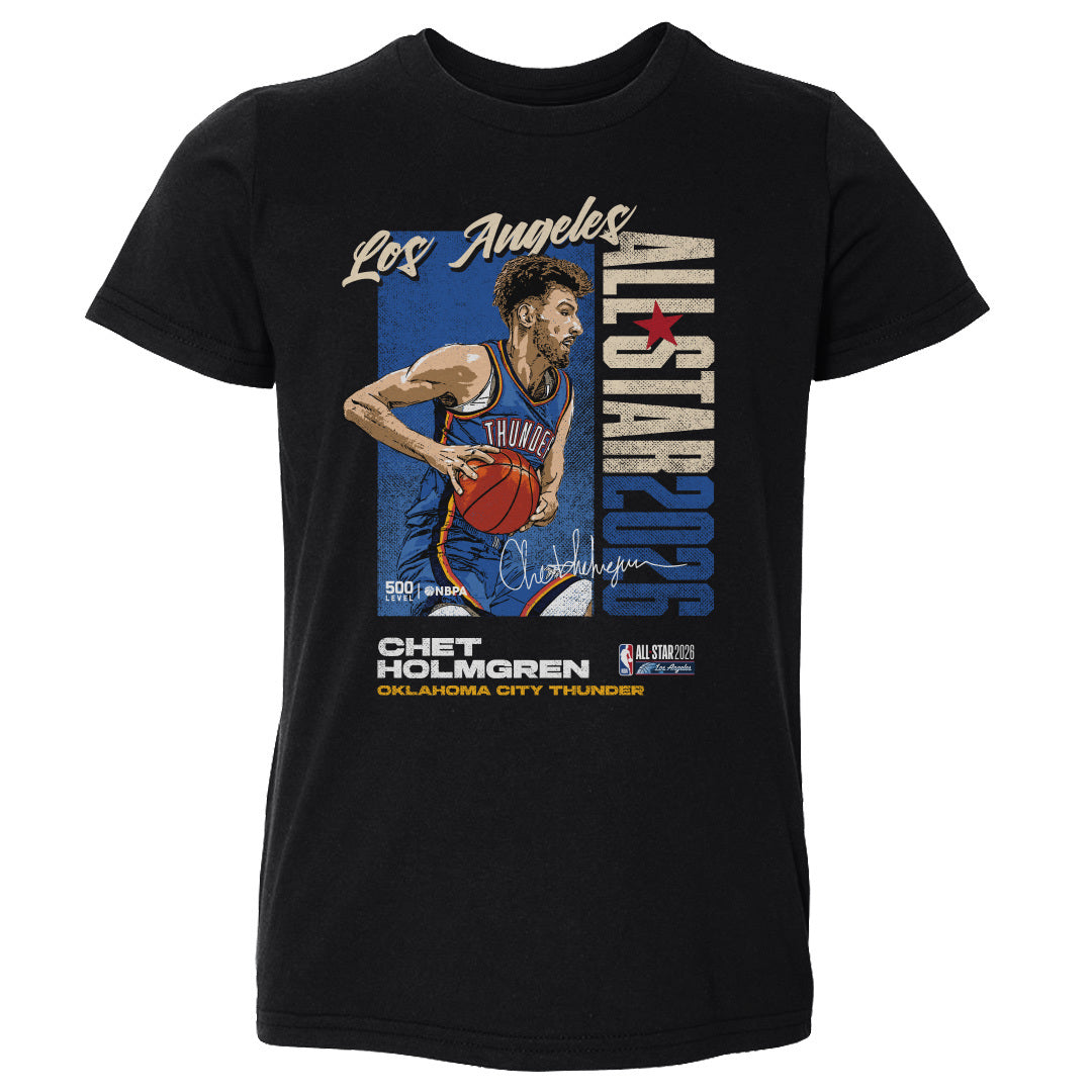Chet Holmgren Oklahoma City Thunder 2026 NBA All-Star Vertical WHT