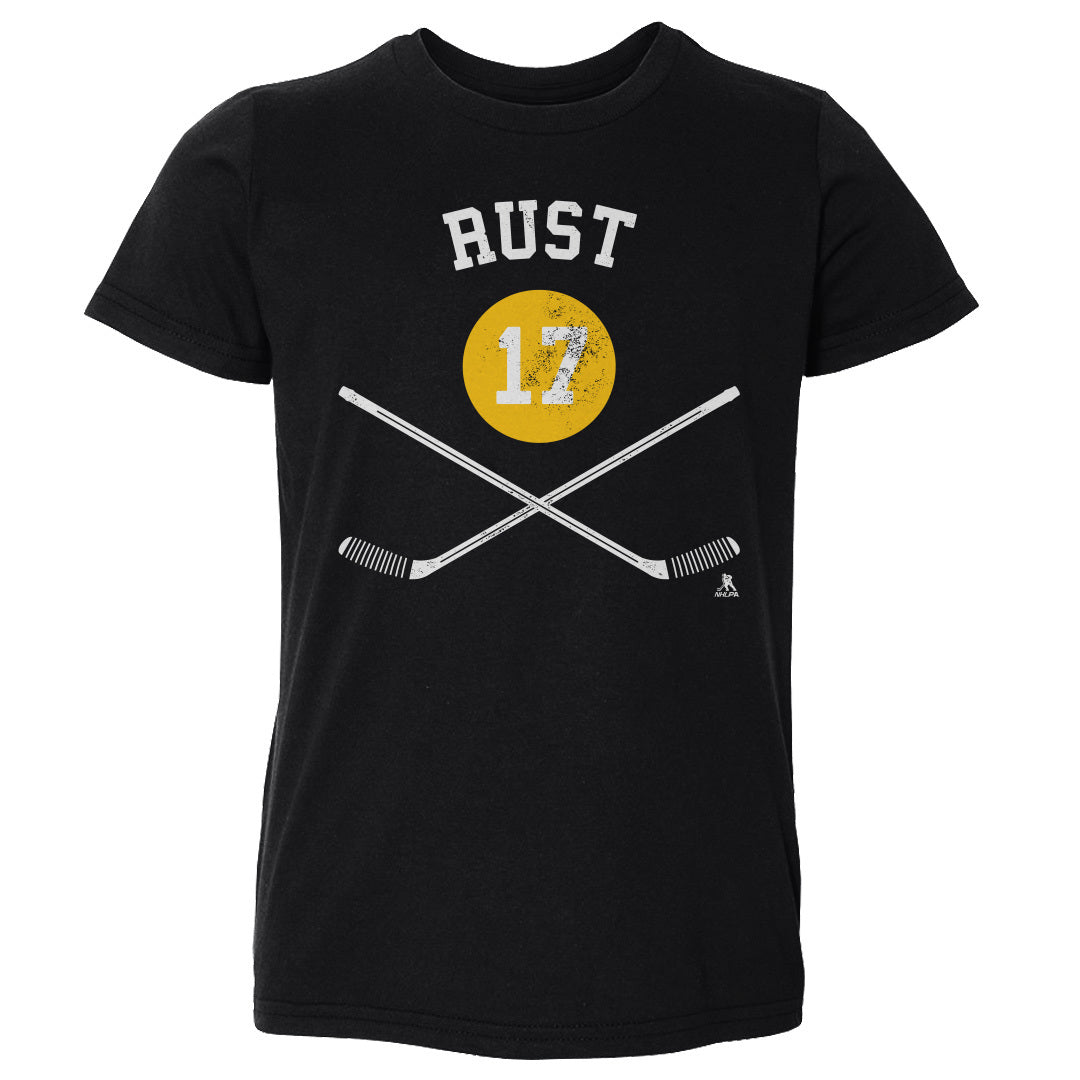 Bryan Rust Pittsburgh Sticks WHT