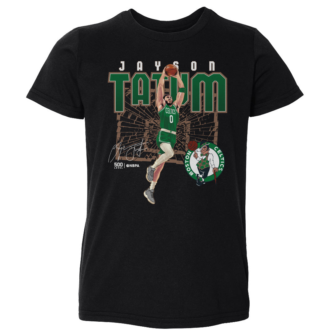 Jayson Tatum Boston Celtics Shattered WHT