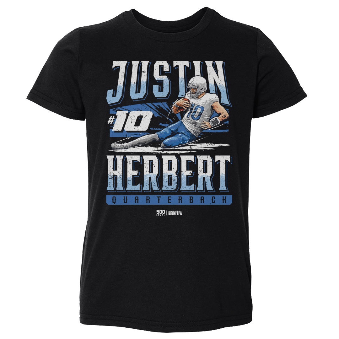 Justin Herbert Los Angeles C Slide WHT