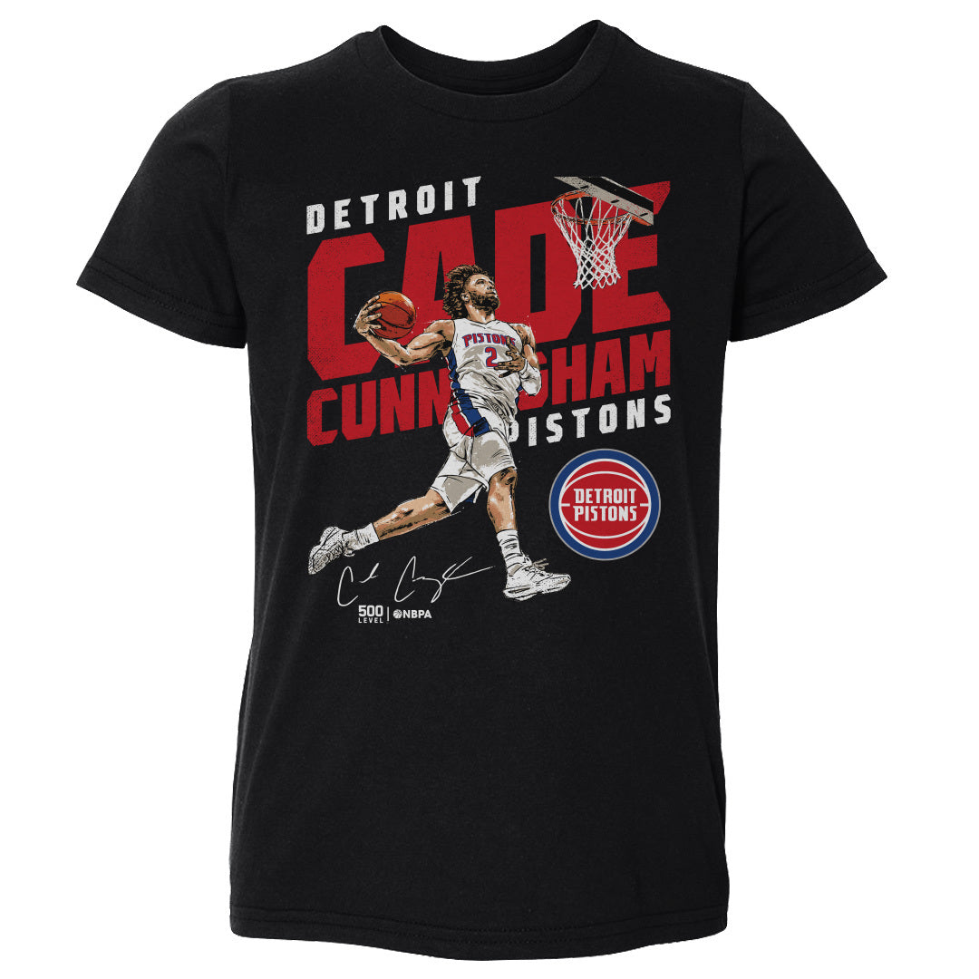 Cade Cunningham Detroit Pistons Slam WHT