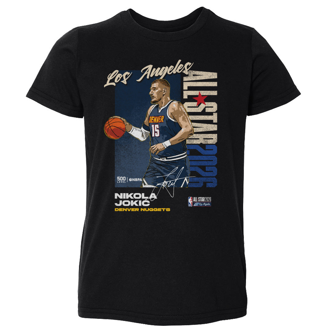 Nikola Jokic Denver Nuggets 2026 NBA All-Star Vertical WHT