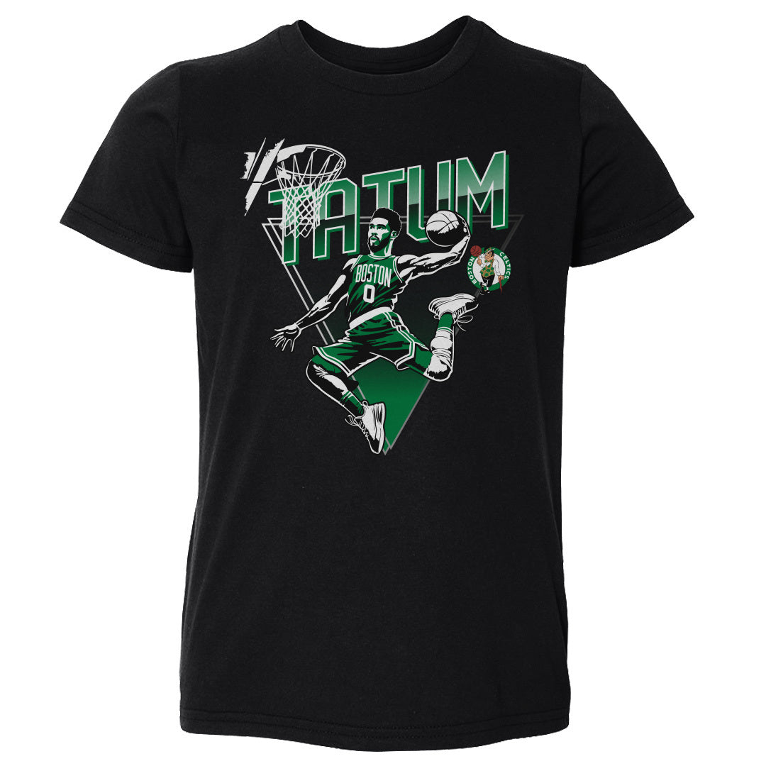 Jayson Tatum Boston Celtics Triangle WHT