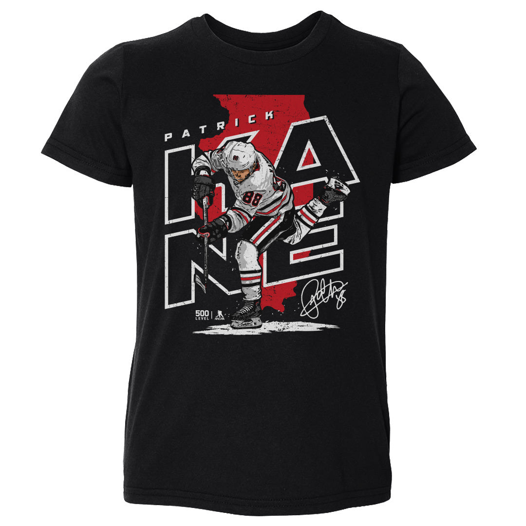 Patrick Kane Chicago Player Map WHT