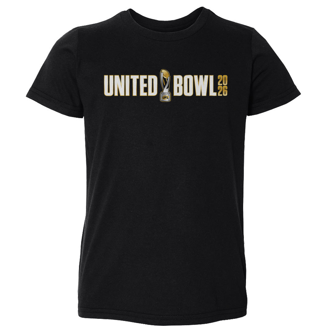 UFL 2026 United Bowl Horizontal Logo WHT