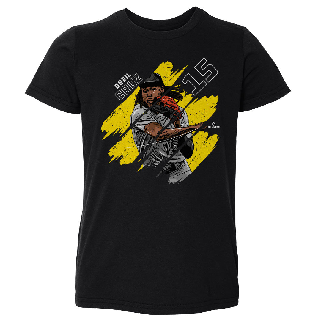 Oneil Cruz Pittsburgh Stripes WHT