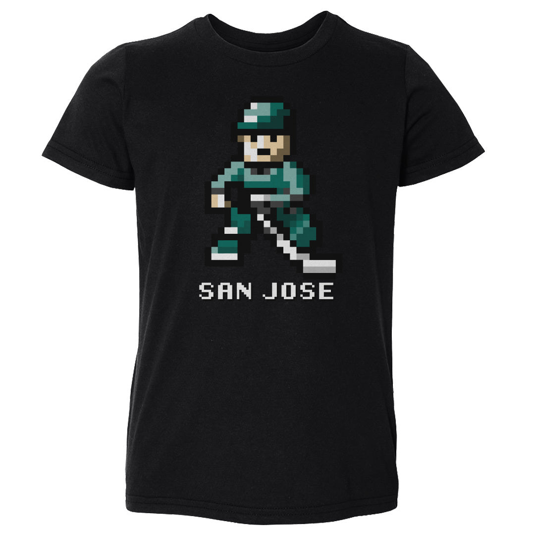 San Jose Hockey 8-bit WHT