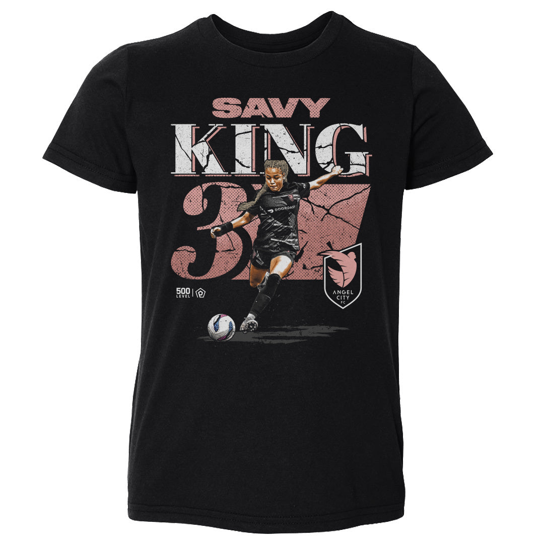 Savy King Angel City FC Cracked Number WHT