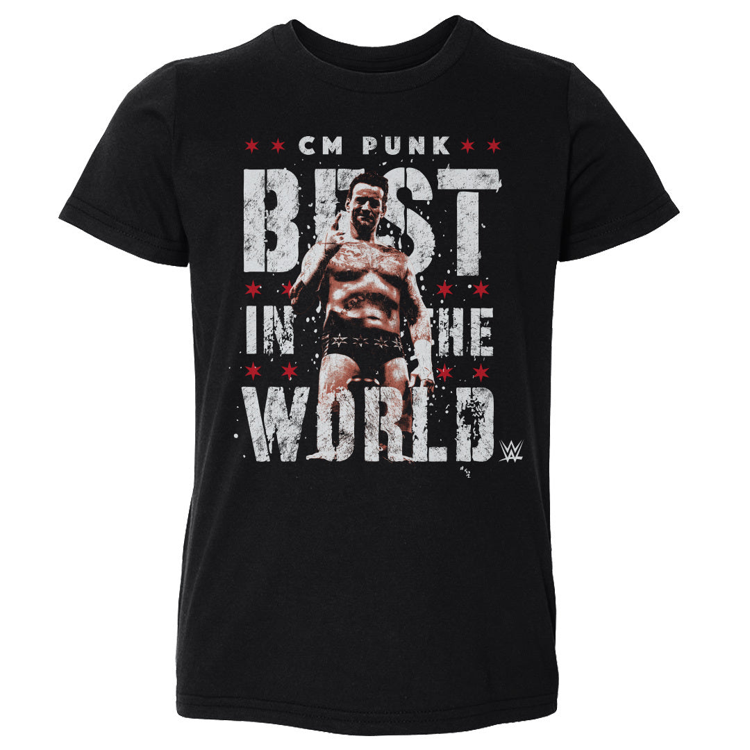 CM Punk Best In The World Vector WHT