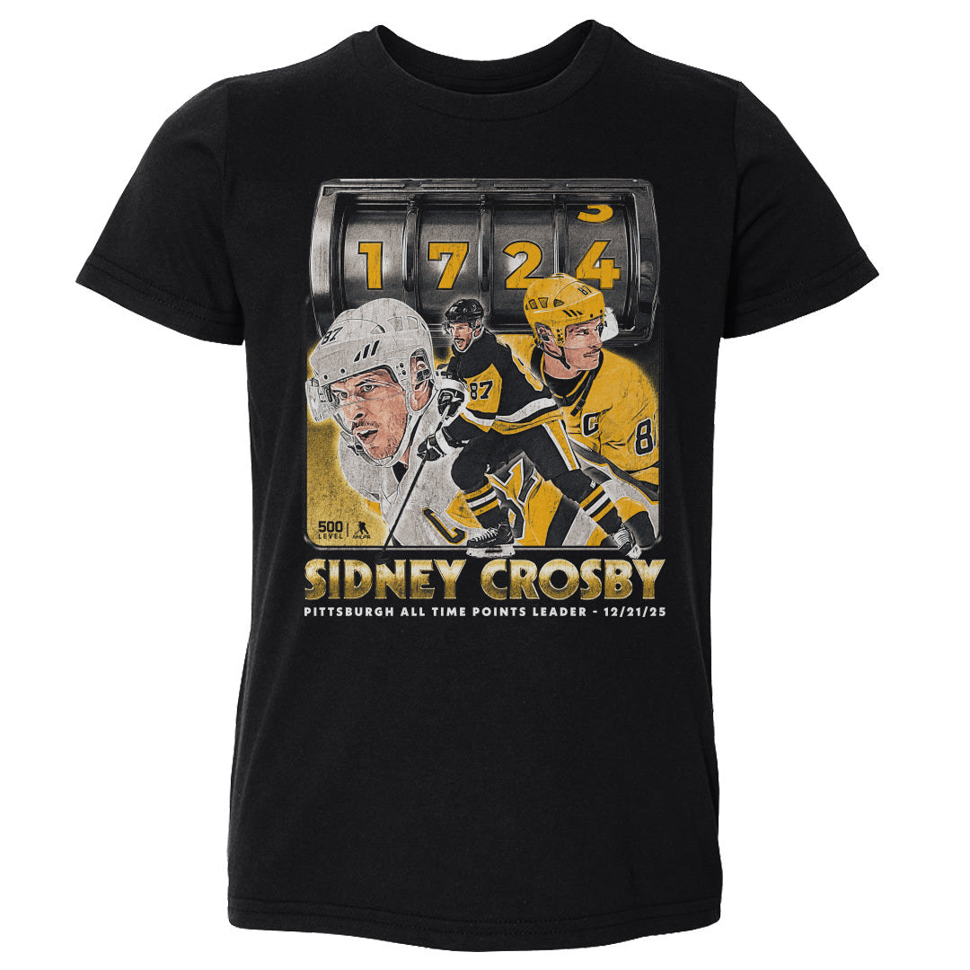 Sidney Crosby Pittsburgh All Time Points Leader WHT