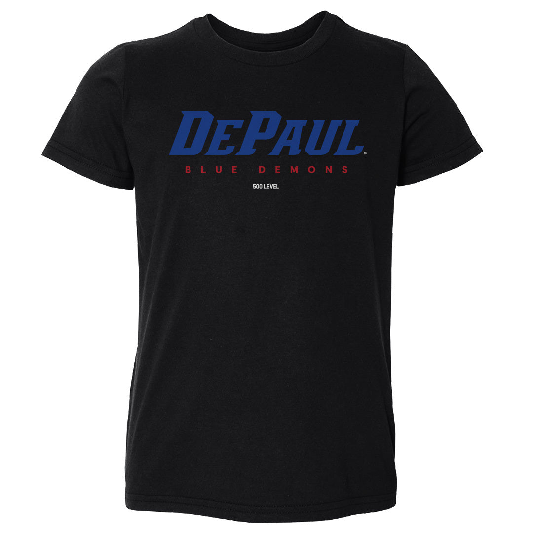 DePaul Blue Demons Wordmark Blue Demons WHT