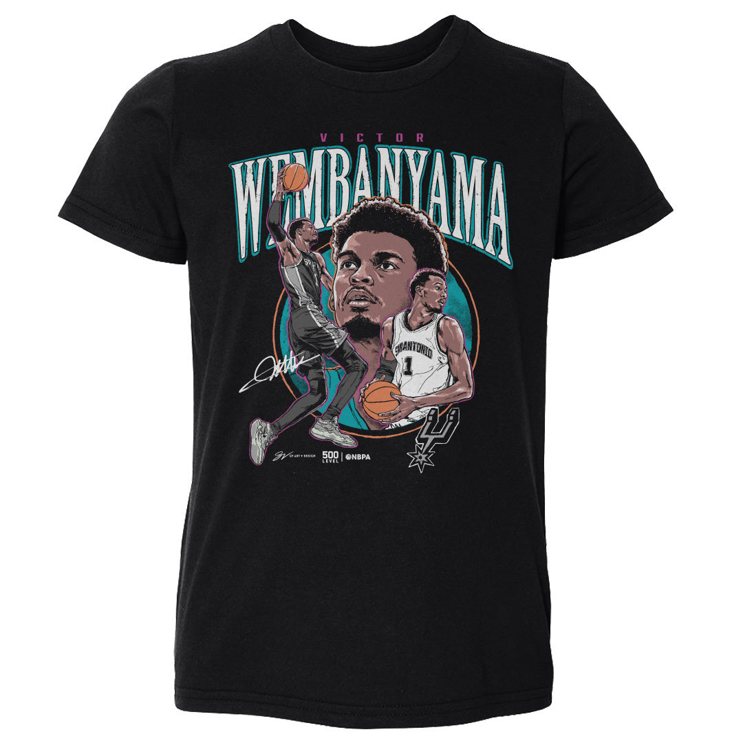 Victor Wembanyama San Antonio Spurs Trio WHT