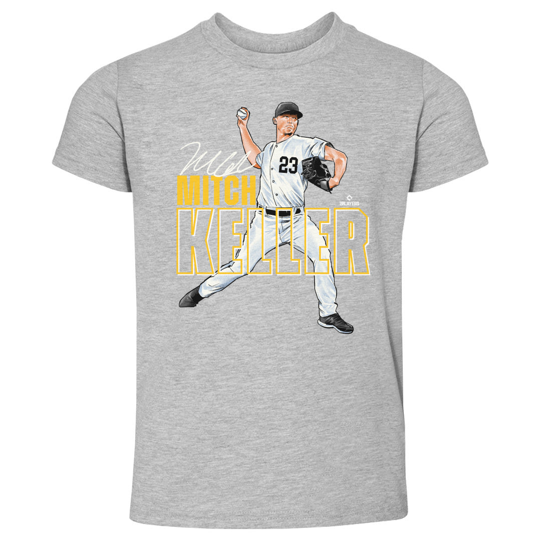 Mitch Keller Pittsburgh Stance WHT