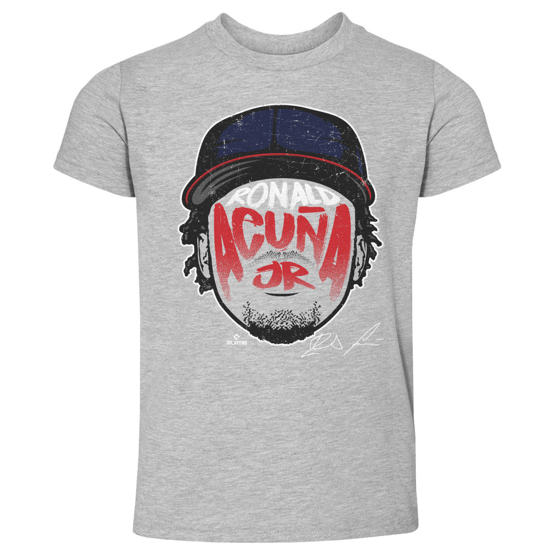 Ronald Acuna Jr. Player Silhouette WHT