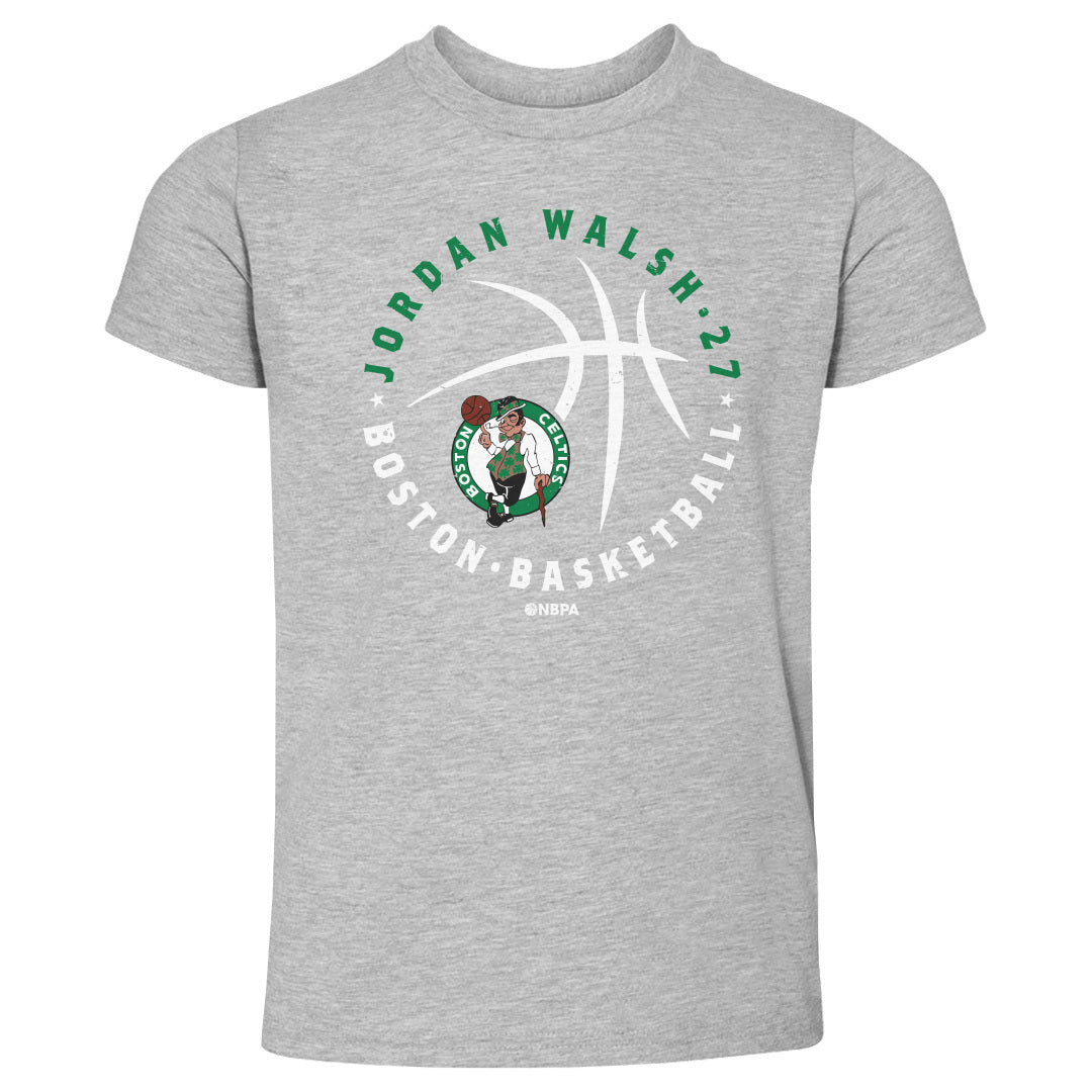 Jordan Walsh Boston Celtics Player Ball WHT