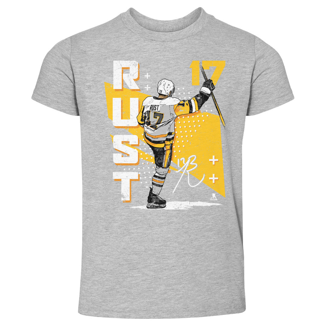 Bryan Rust Pittsburgh Vintage Retro WHT
