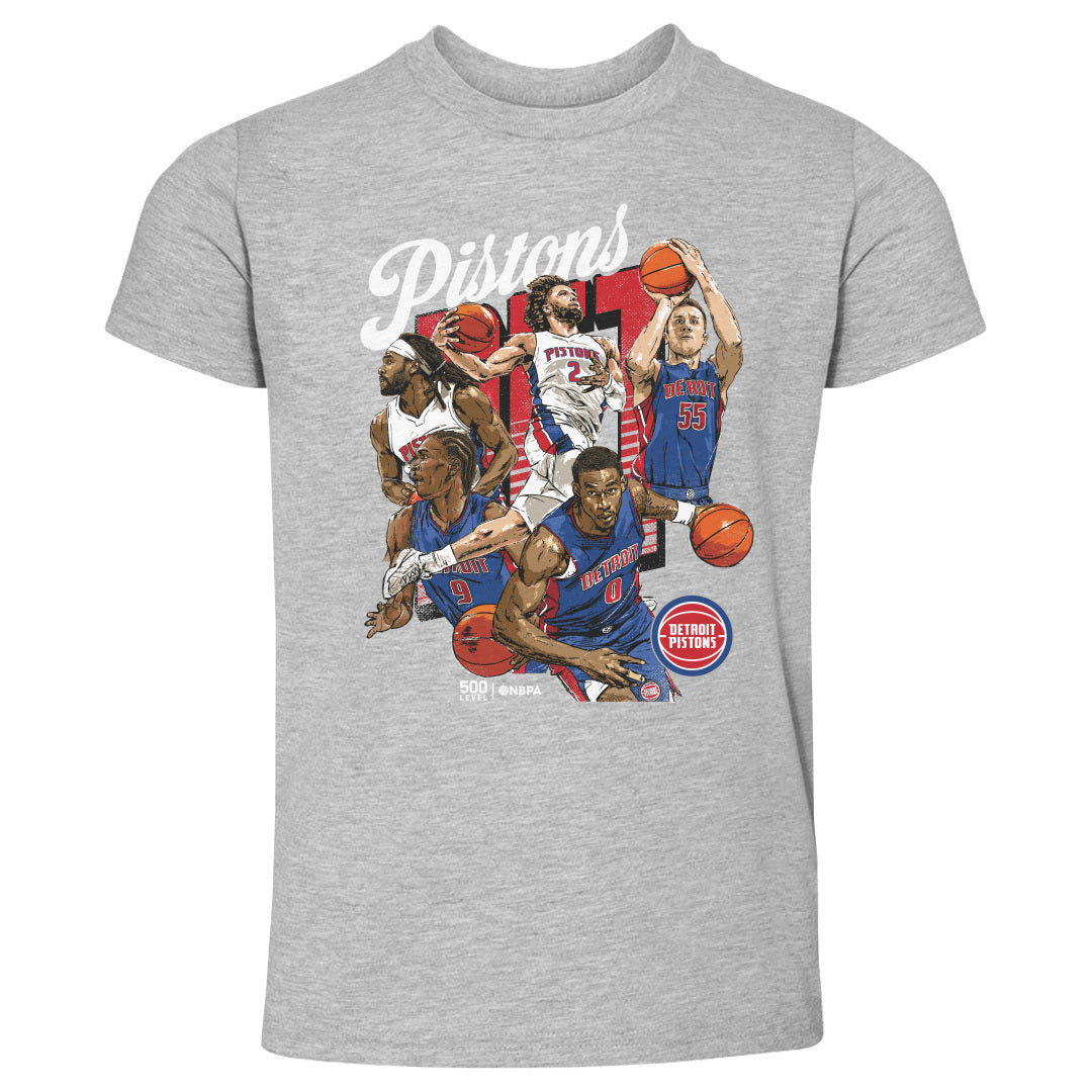 Detroit Pistons 2026 Starting 5 WHT