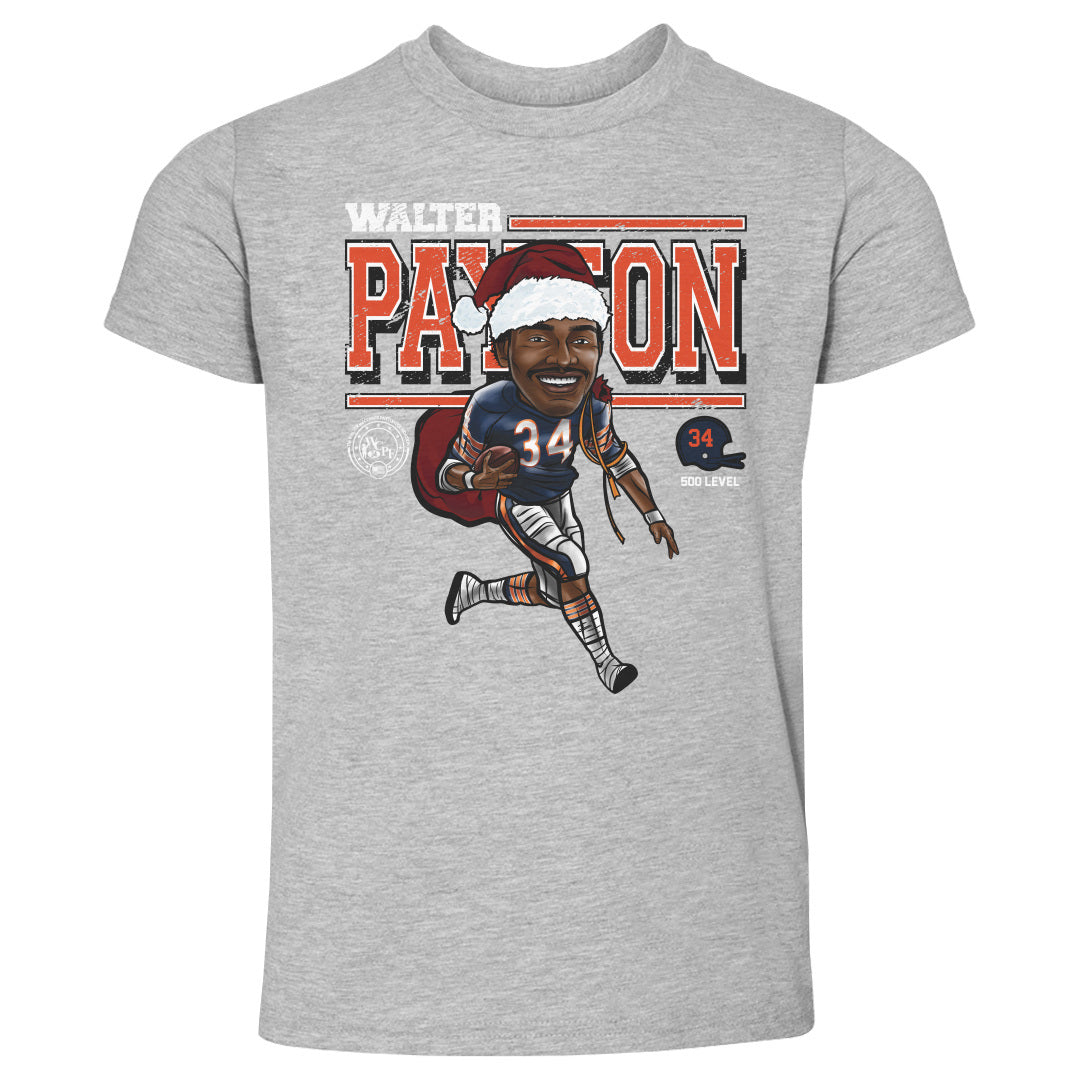 Walter Payton Chicago Cartoon Santa Hat WHT