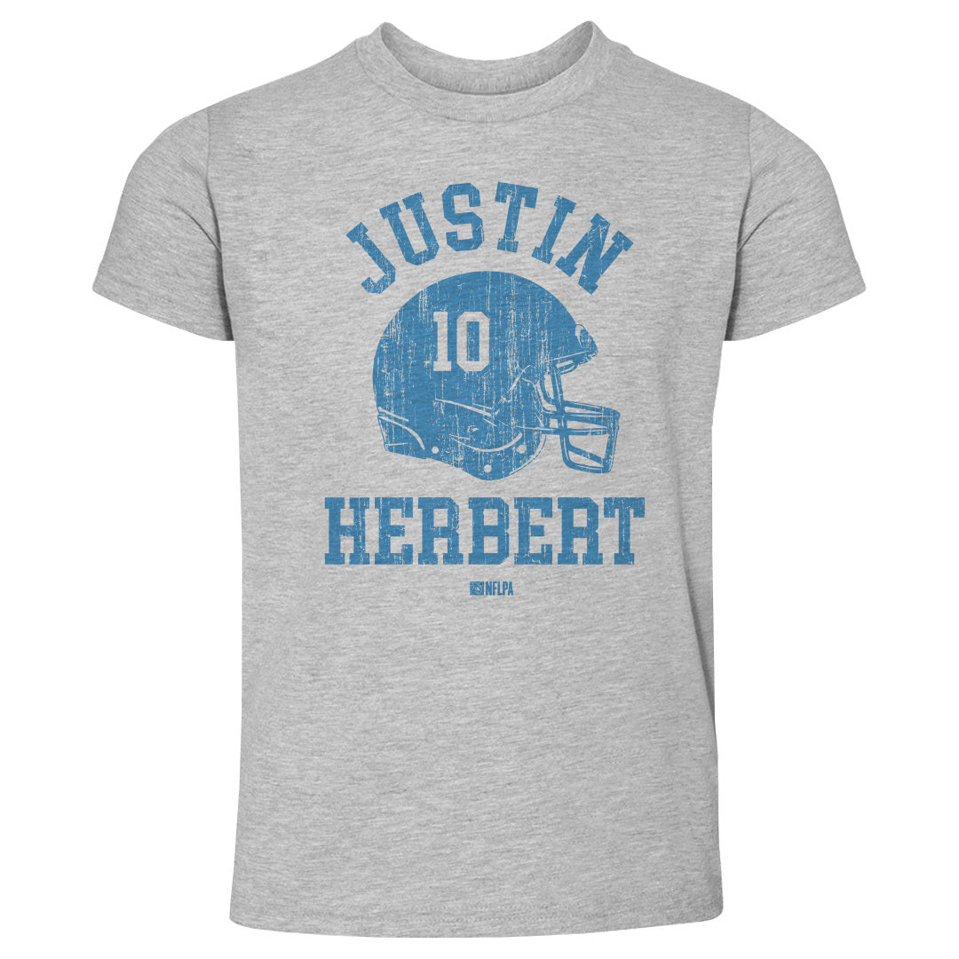 Justin Herbert Los Angeles C Helmet Font