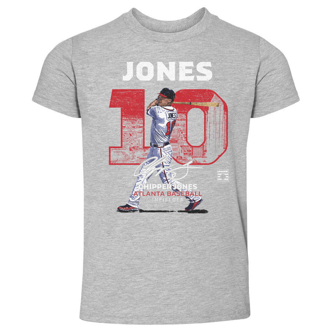 Chipper Jones Atlanta Throwback WHT