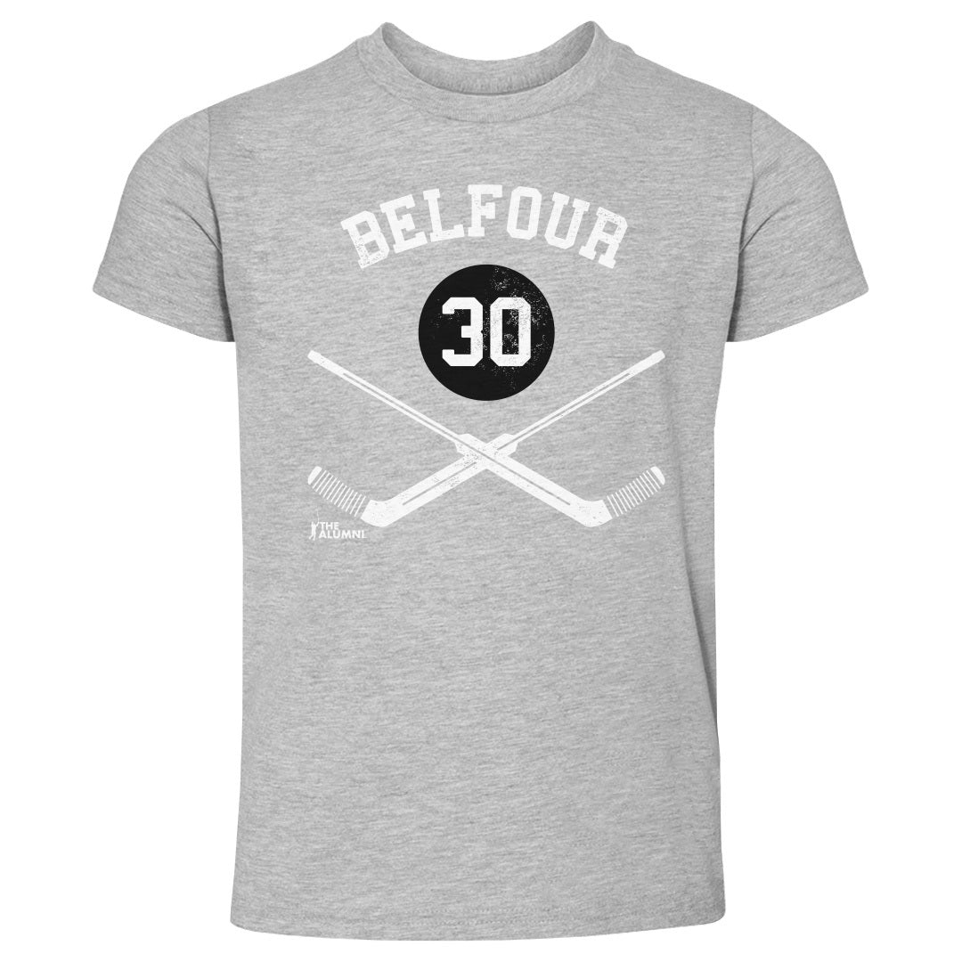 Ed Belfour Chicago 30 Goalie Sticks WHT