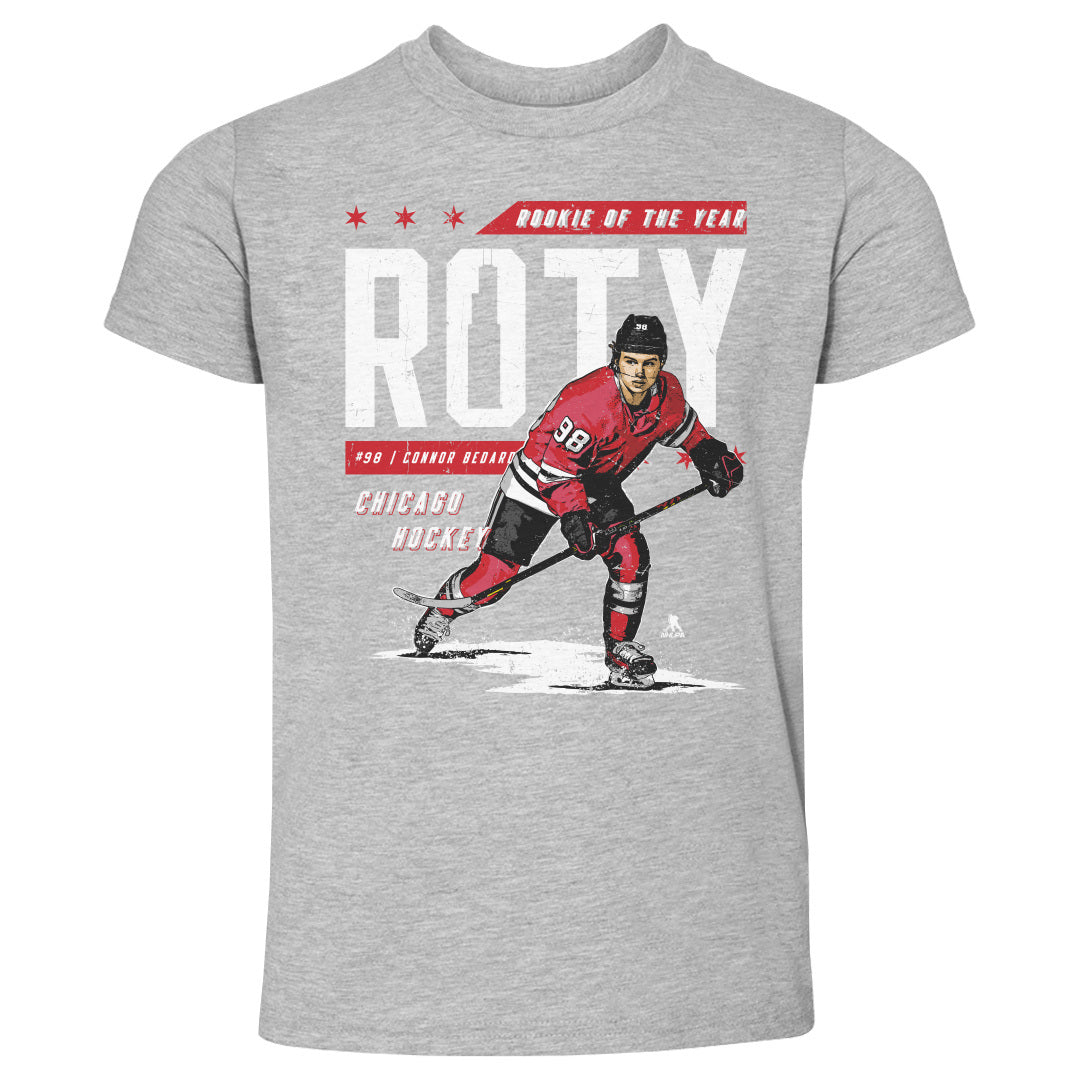 Connor Bedard Chicago Rookie Of The Year WHT