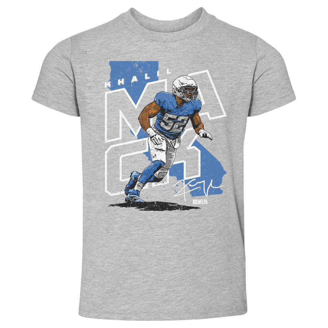 Khalil Mack Los Angeles C Player Map WHT