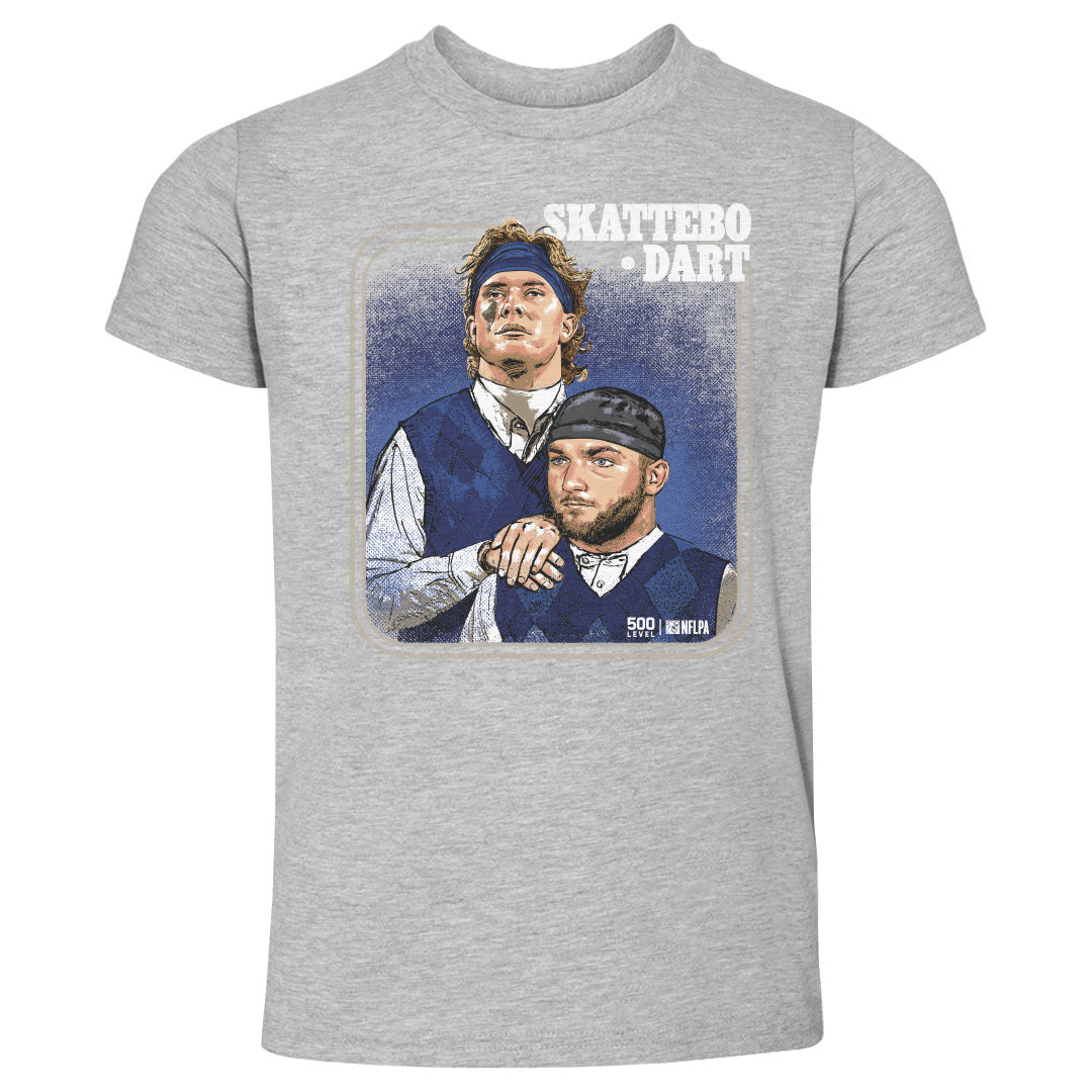 Jaxson Dart & Cam Skattebo New York G Step Brothers WHT