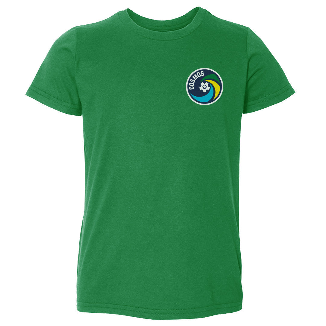 New York Cosmos Pocket WHT Kids Toddler T Shirt 500 Level Officially Licensed Fan Gear
