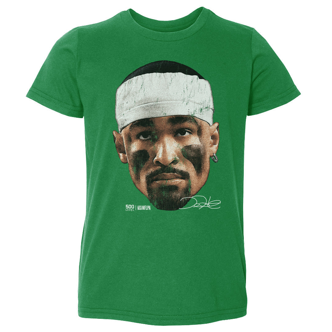 Jalen Hurts Philadelphia Vintage Head WHT