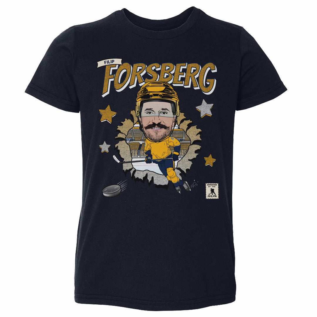 Filip Forsberg Nashville Caricature WHT