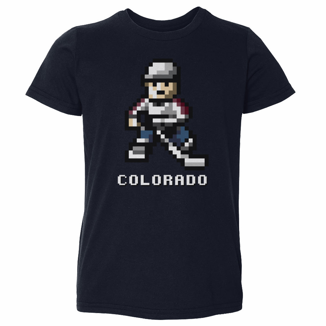 Colorado Hockey 8-bit WHT