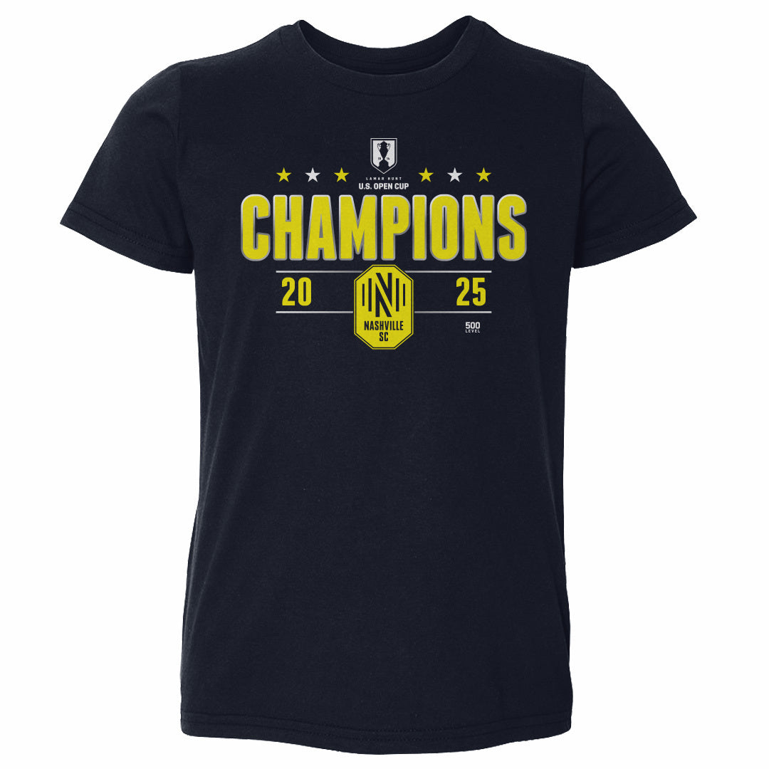 U.S. Open Cup 2025 Nashville SC Champions WHT
