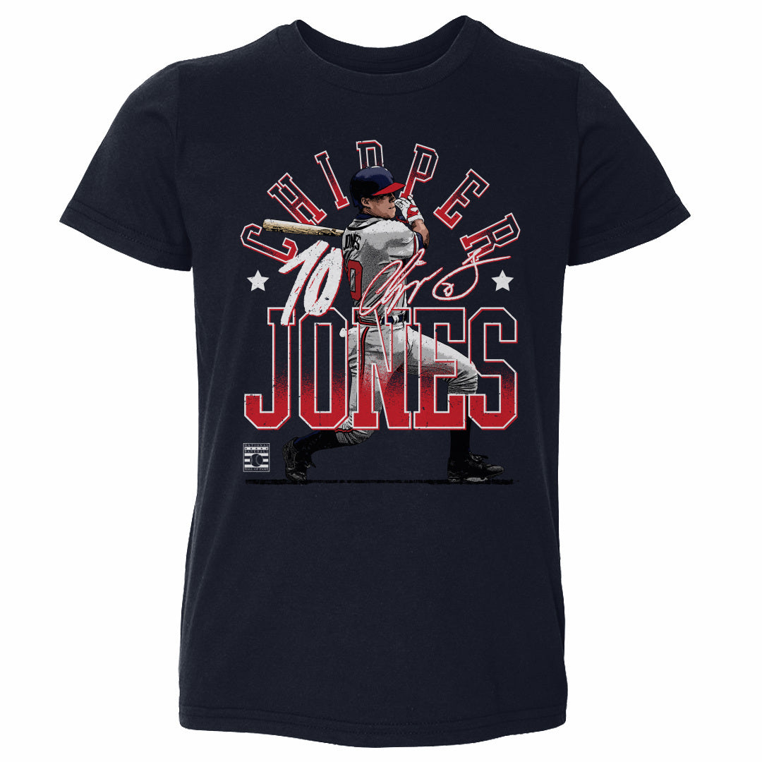 Chipper Jones Atlanta Arch WHT