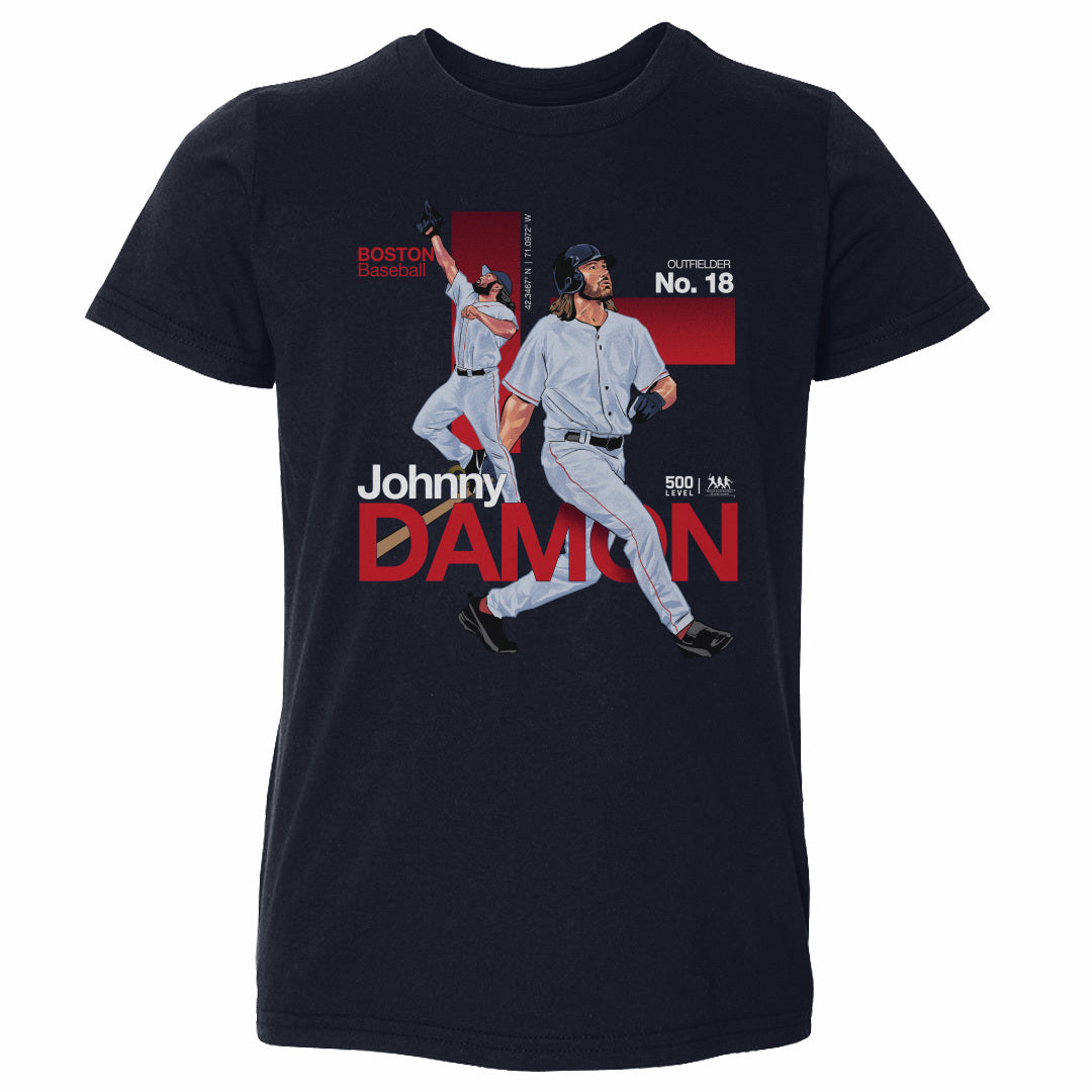 Johnny Damon Boston Modern WHT