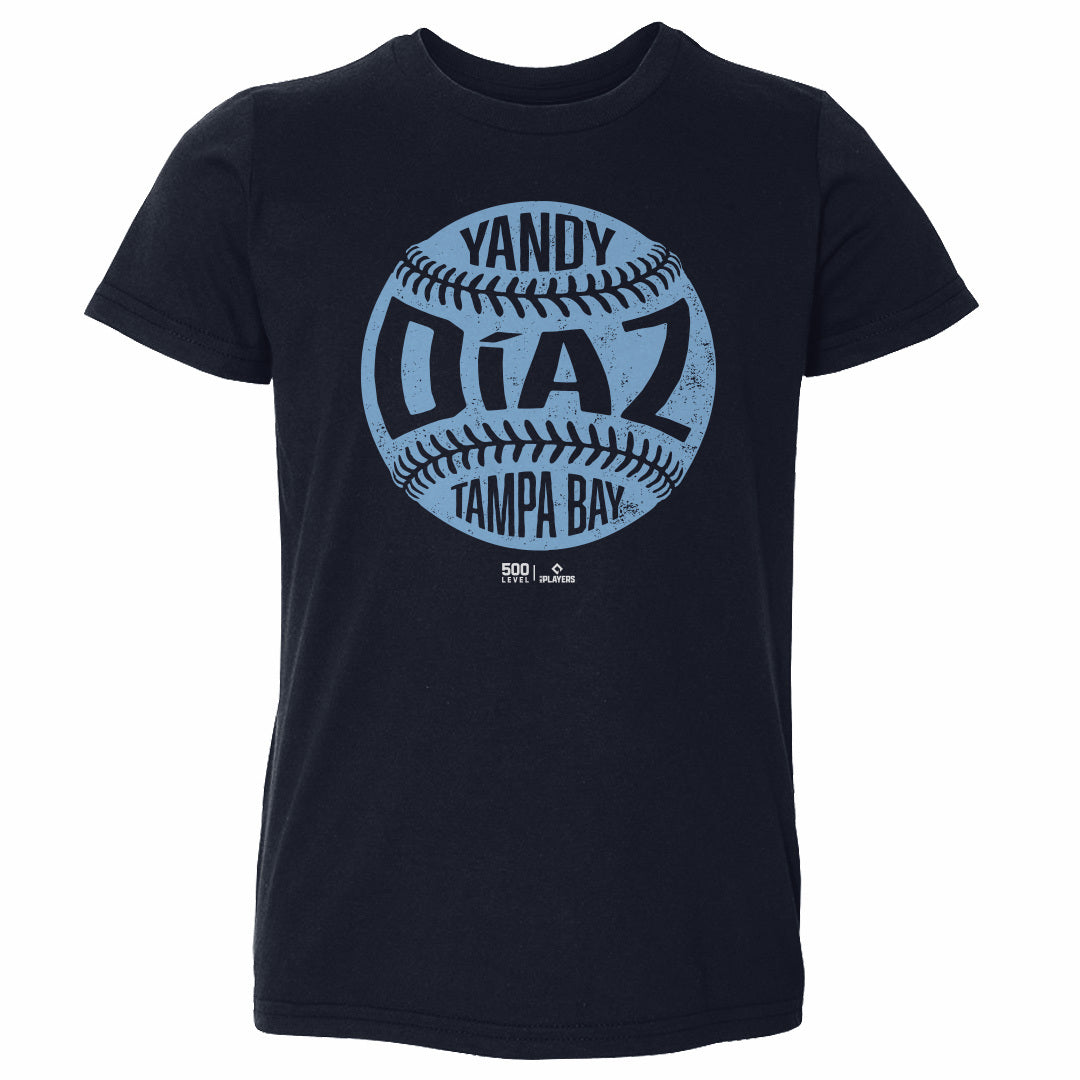 Yandy Diaz Tampa Bay Vintage Baseball WHT