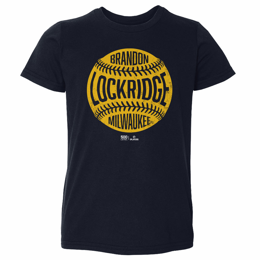 Brandon Lockridge Milwaukee Vintage Baseball WHT