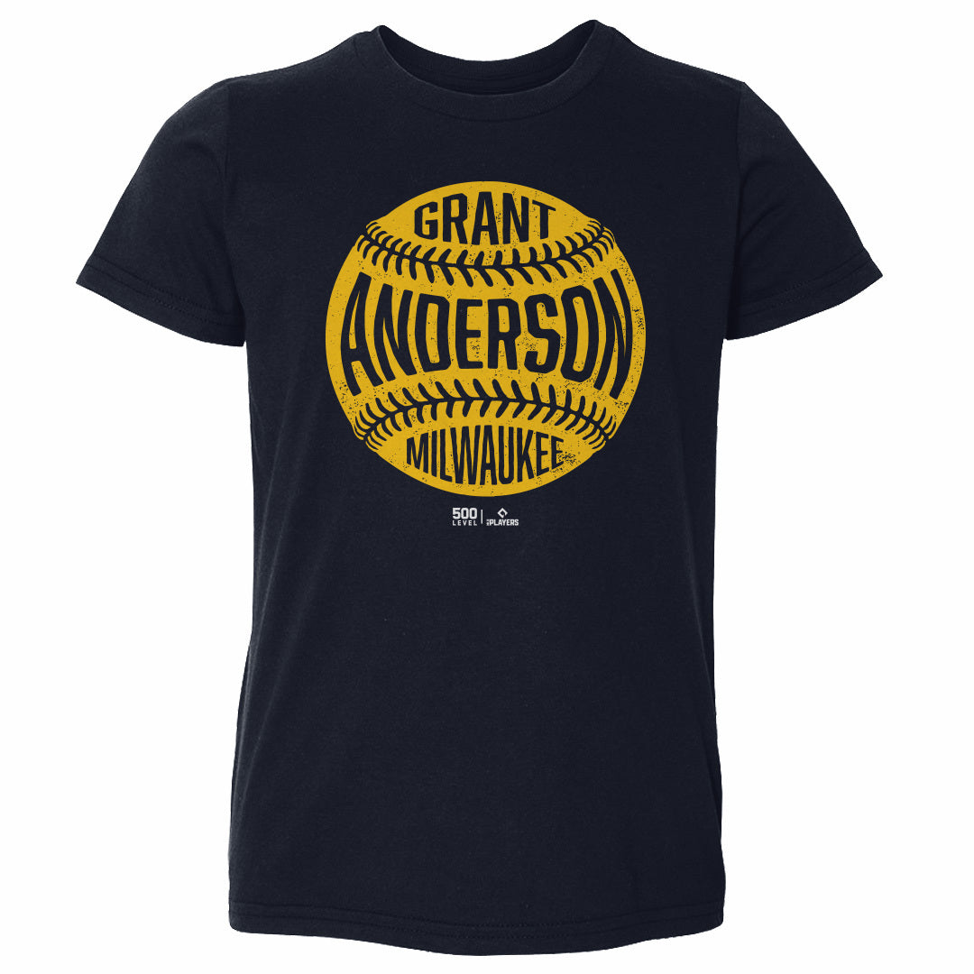 Grant Anderson Milwaukee Vintage Baseball WHT