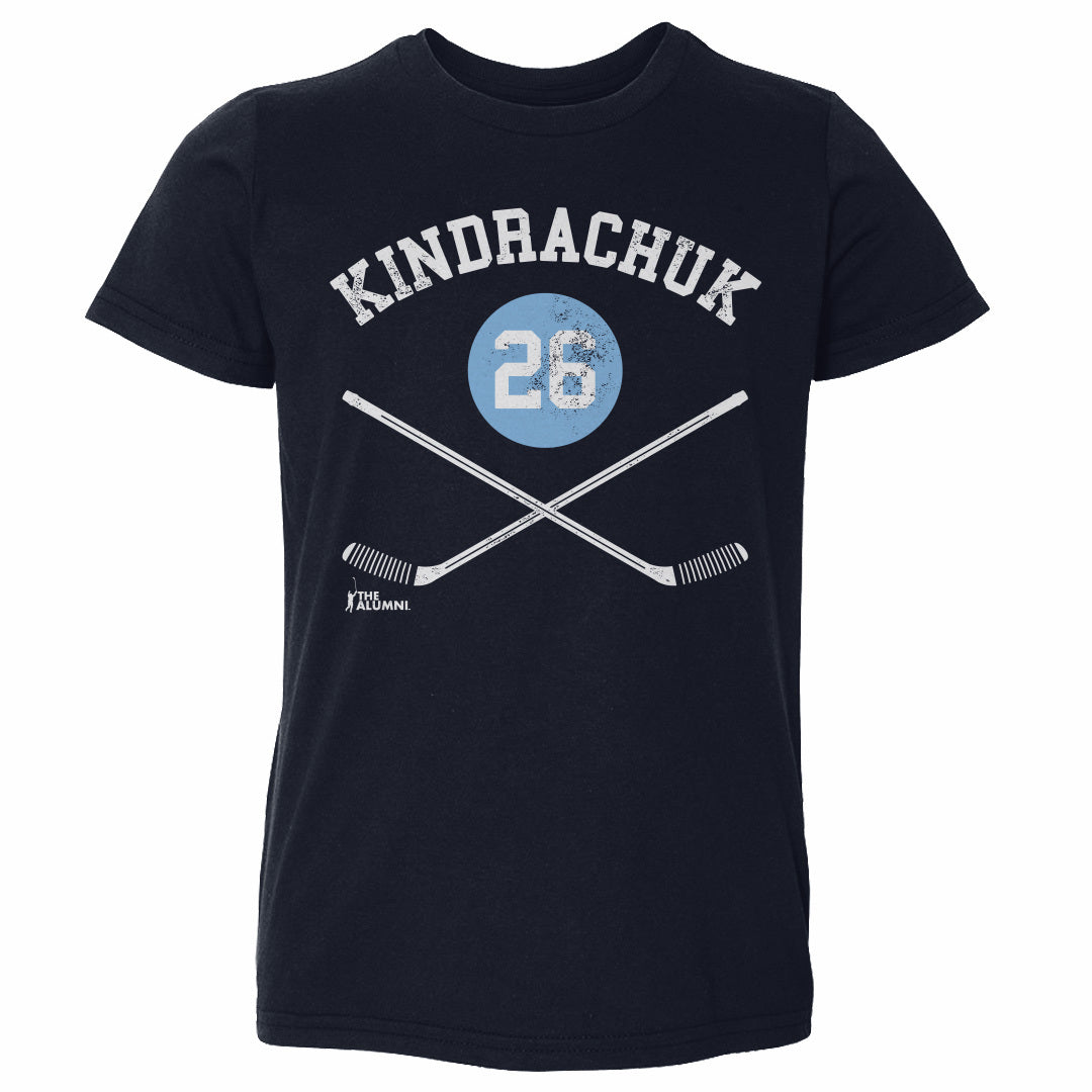 Orest Kindrachuk Pittsburgh 26 Sticks WHT
