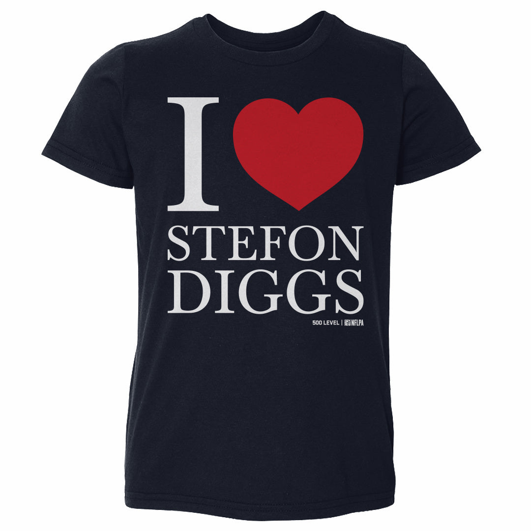 Stefon Diggs New England I Love WHT