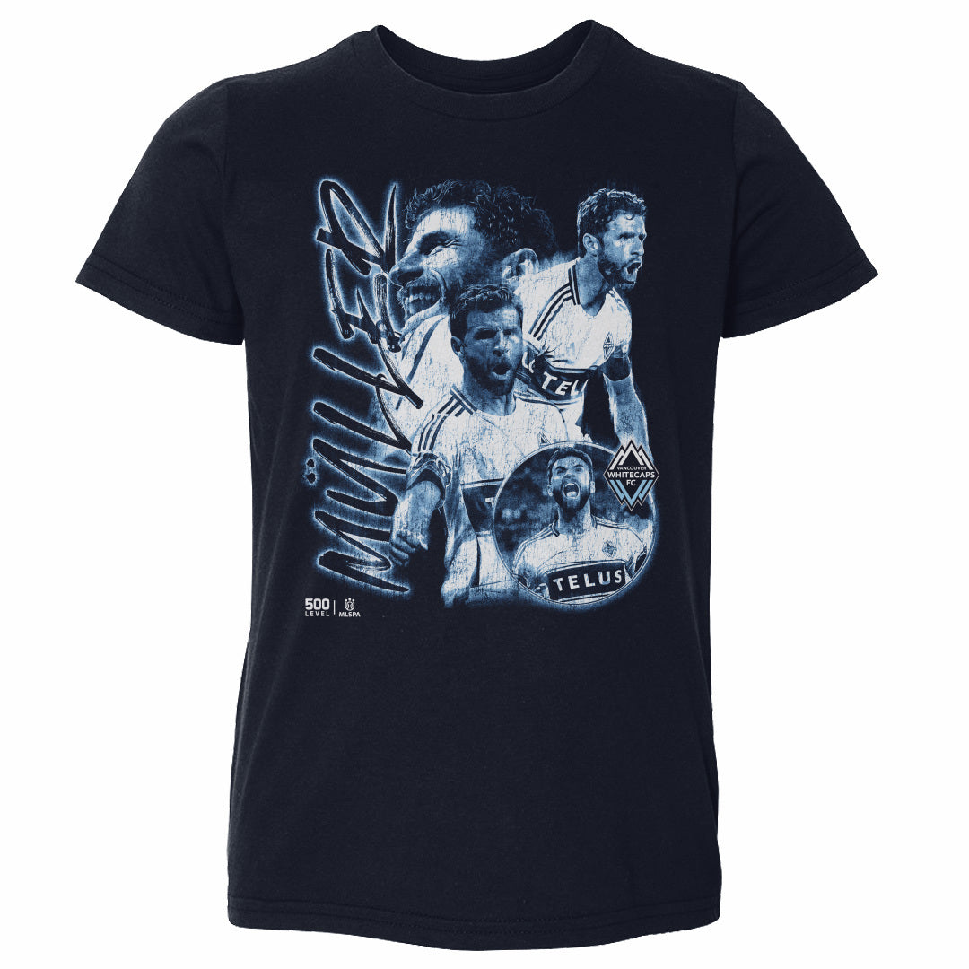 Thomas Muller Vancouver Whitecaps Vintage Grunge WHT