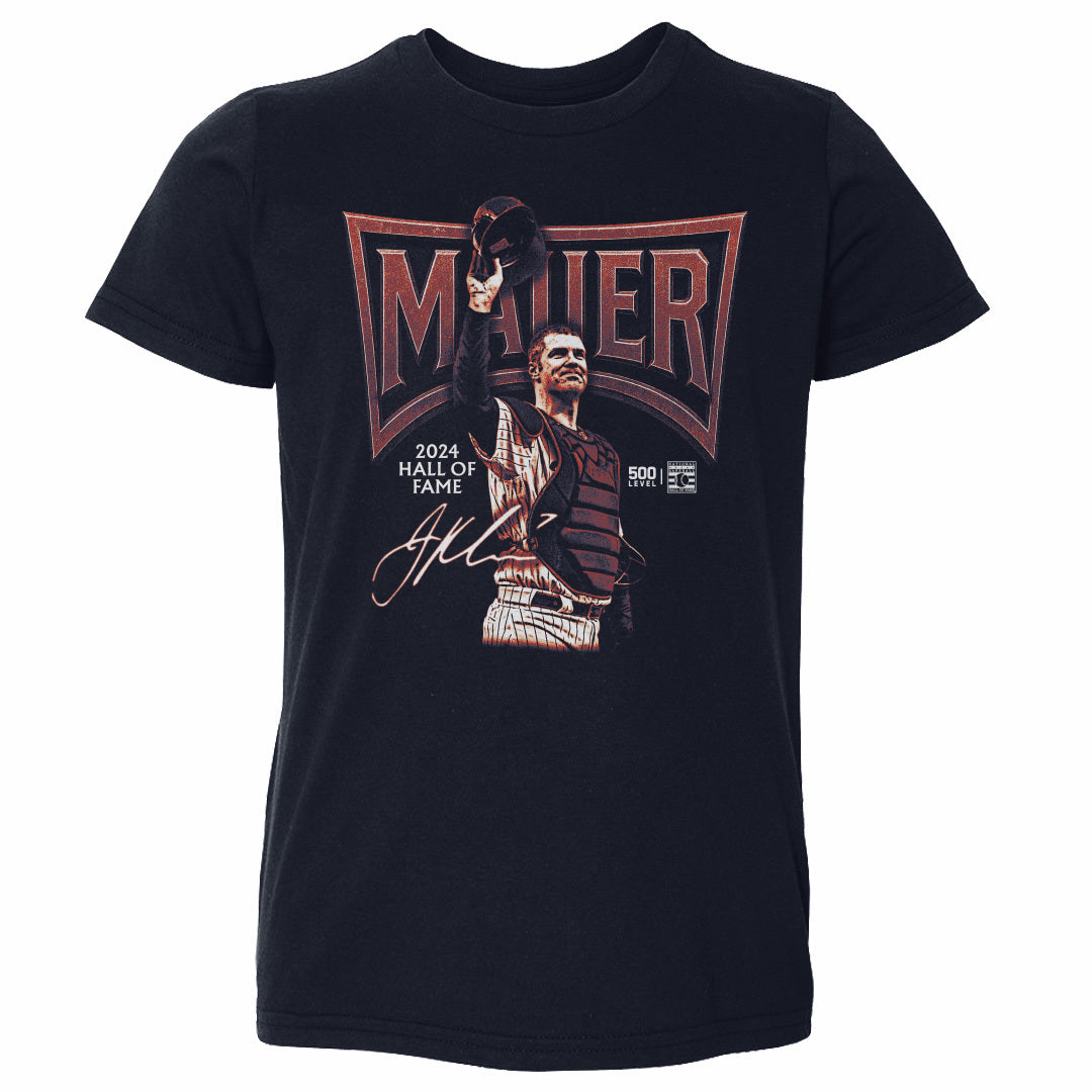Joe Mauer Minnesota Banner Bitmap WHT