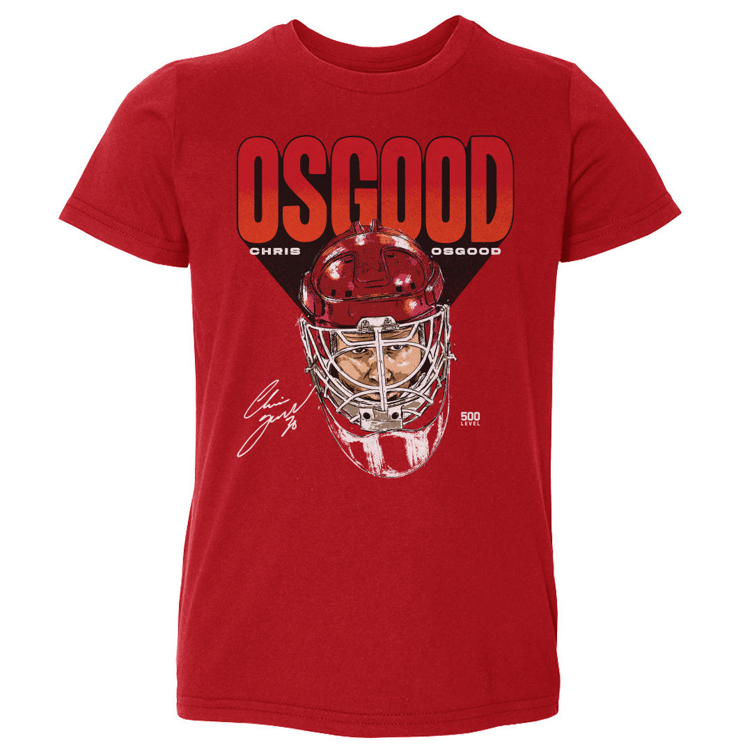 Chris Osgood Detroit Hockey Mask WHT