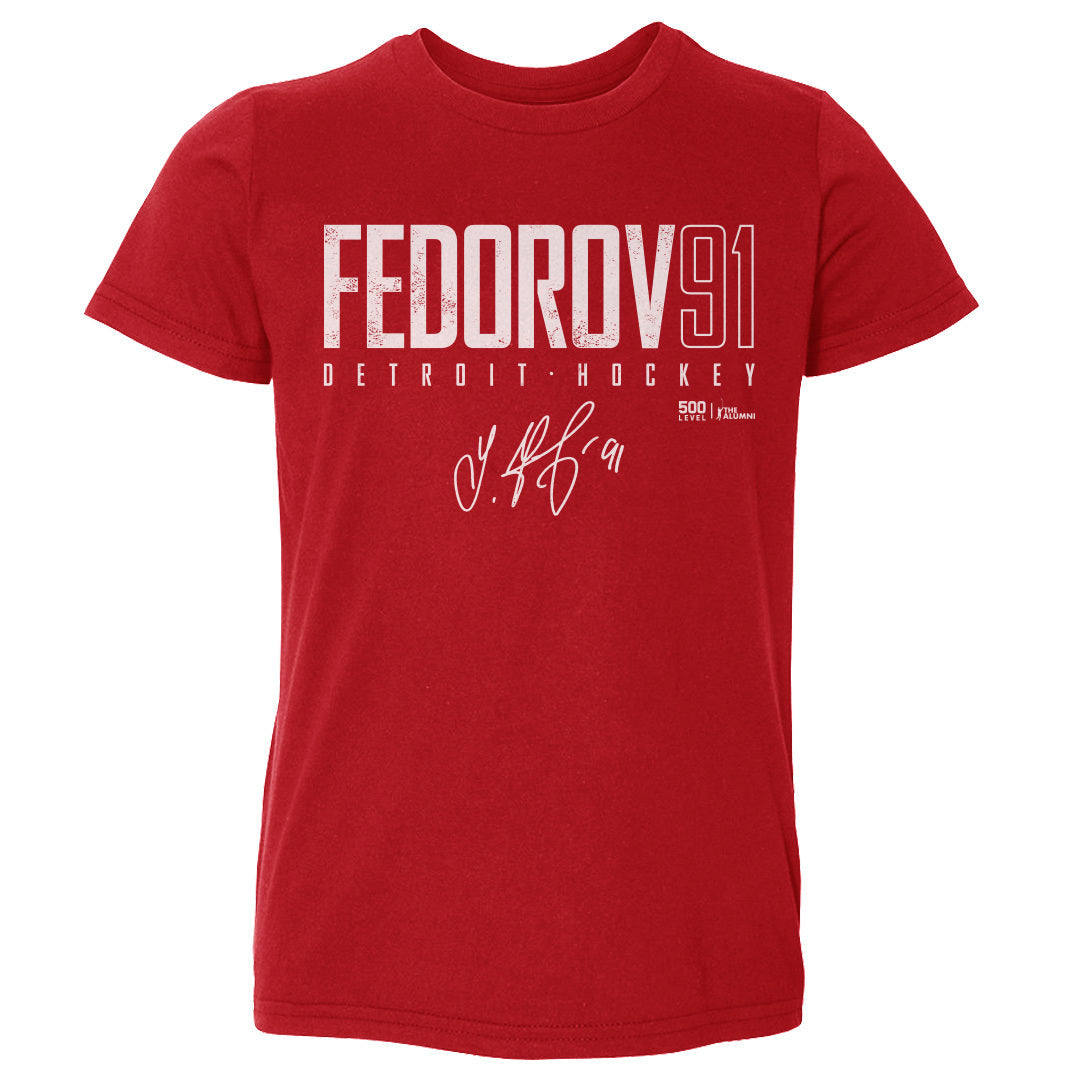 Sergei Fedorov Detroit Elite WHT