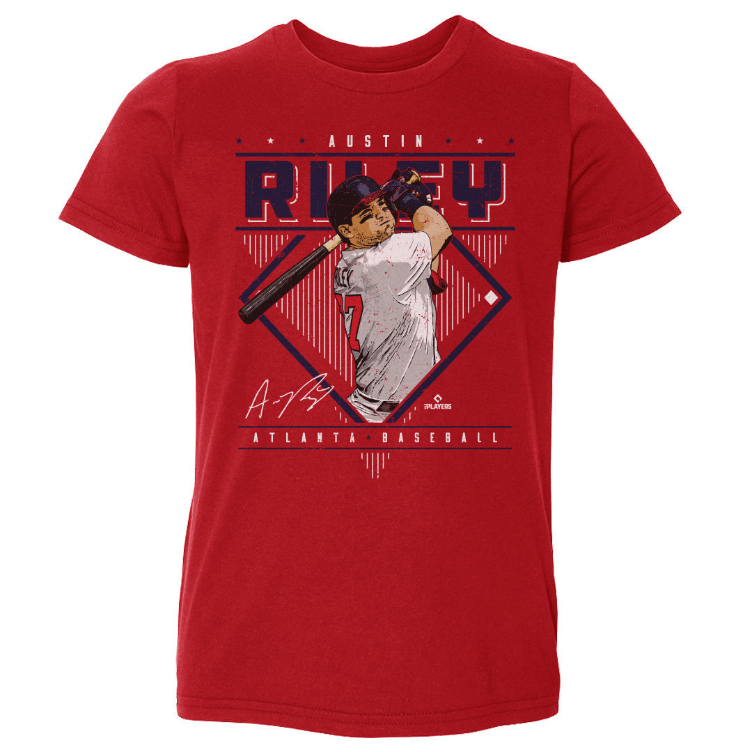 Austin Riley Atlanta Diamond Name WHT