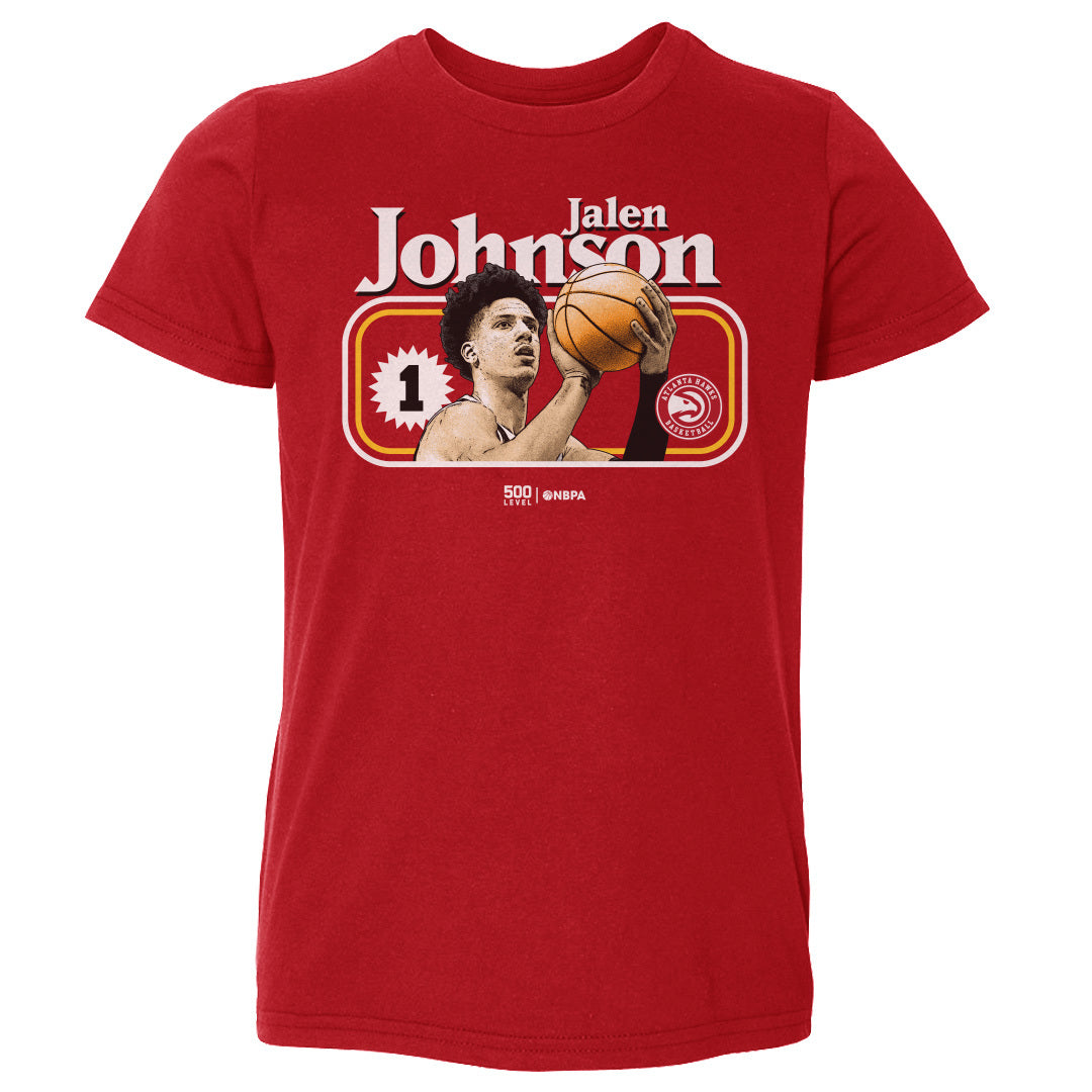 Jalen Johnson Atlanta Hawks Cover WHT