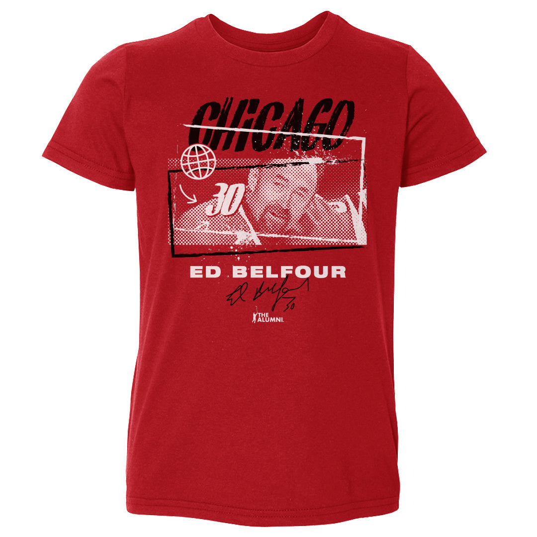 Ed Belfour Chicago Tones WHT