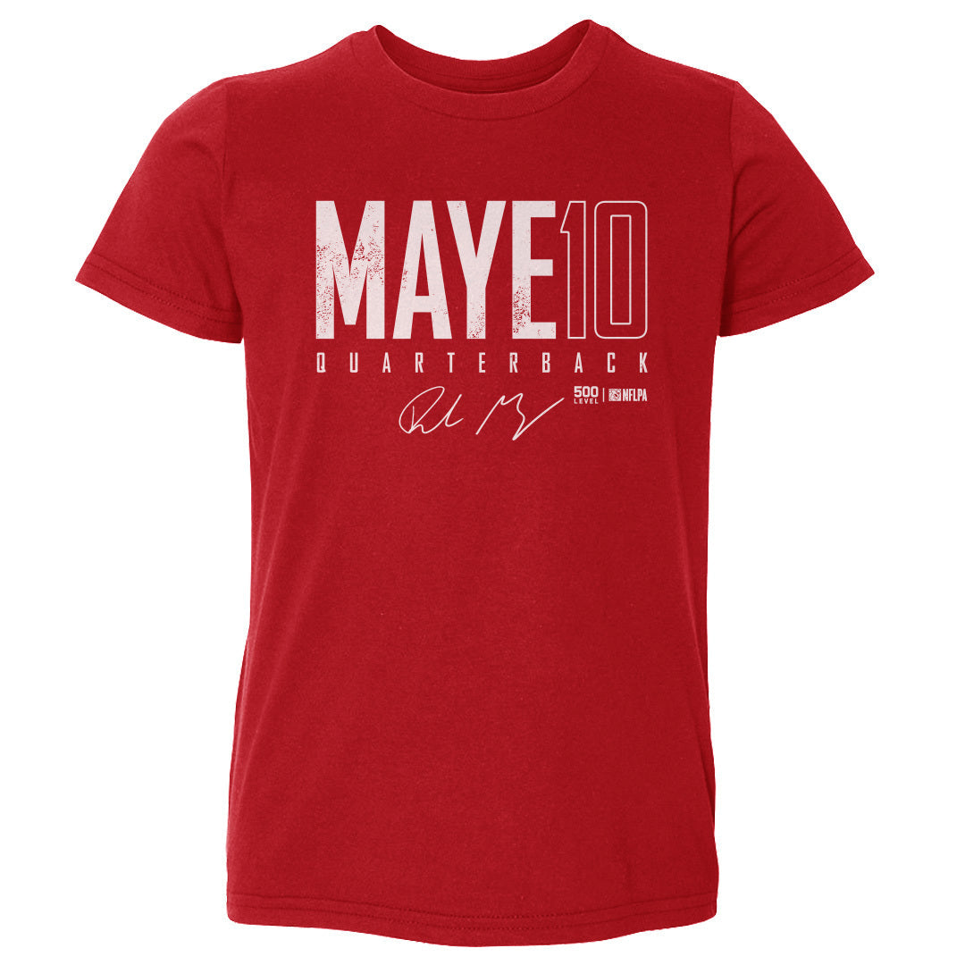 Drake Maye New England Elite WHT