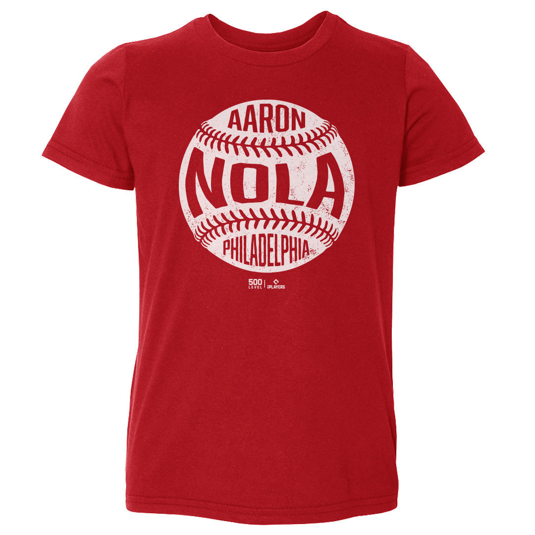 Aaron Nola Philadelphia Vintage Baseball WHT